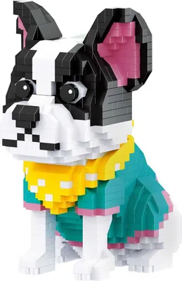 Produktbild von 18391 - Französische Bulldogge (Balody) Diamond Blocks Klemmbausteine