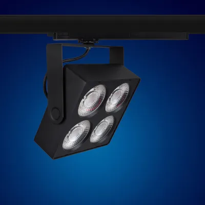 Produktbild von LED 3 Phasen Strahler MATRIX-B 40W tralweiß für Schienensystem