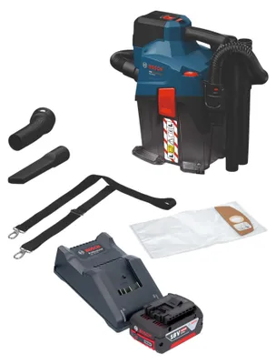 Obrázek produktu pro Bosch GAS 18V-6L S akumulátorový vysavač 18 V 6 l prachová třída L ( 06019K2100 ) Solo - bez akumulátoru, bez nabíječky