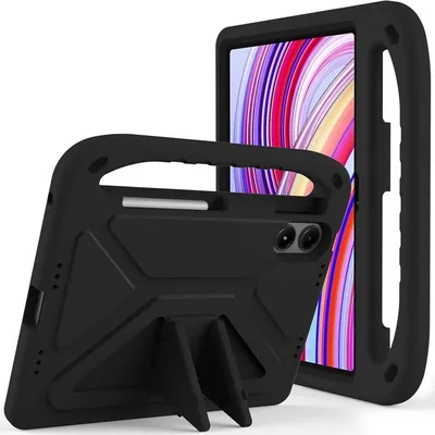 Produktbild von Xiaomi Redmi Pad Pro Hülle - Coverup Stoßfeste Kinderhülle - Schwarz