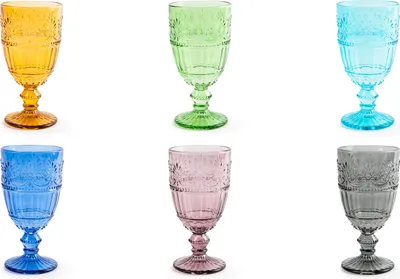 Immagine prodotto di Excelsa set da 6 bicchieri Country Flower glas 35 cl bunt