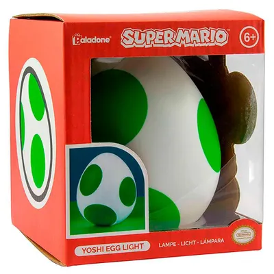 Produktbild von Paladone Super Mario Mini Yoshi Egg V2 Figur-led-lampe    One Size