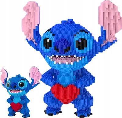 Obrázok produktu pre Stavebnicová sada Lilo a Stitch – postavička, 3400 dielov.