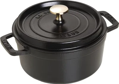 Immagine prodotto di Staub Round Cast Iron Pot - Black 1.7 ltr