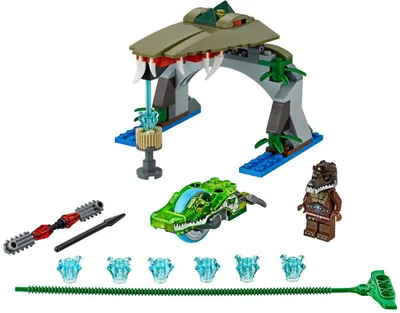 Produktbild von LEGO Legends of Chima Croc-Falle 70112