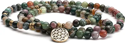 Produktbild von Mala Armband mit mehrfarbigem Achat, Modeschmuck