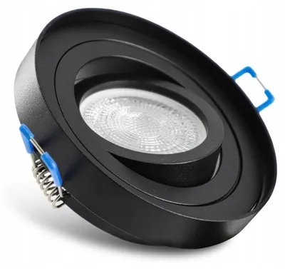 Produktbild von Smartled SM-134B GU10 Einbaustrahler Rund Schwarz Verstellbar