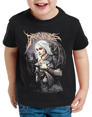 Produktbild von style3 Drachenmutter T-Shirt Kinder thrones stark game