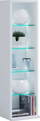 Image de Rasato L Étagère avec 4 tablettes en verre, blanc.