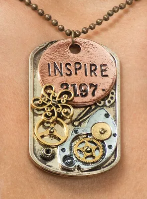 Produktbild von Steampunk Dog Tag