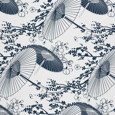 Produktbild von OUTDOOR DEKOSTOFFE OXFORD - Motiv Japanische Regenschirme
