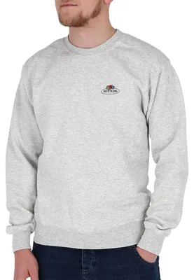Produktbild von Sweatshirt mit Vintage-Logo ,Farbe: graumeliert ,Größe: L