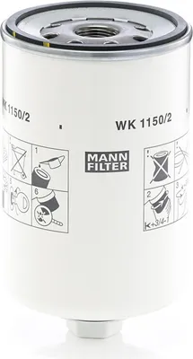 Image de MANN Filtre à carburant pour