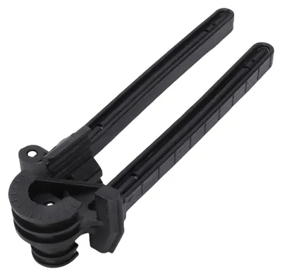 Obrázok produktu pre Ohýbačka rúrok 4 v 1, ohýbanie v rozmedzí 0–180 stupňov, ručná ohýbačka s 4 drážkami pre rúrky s priemerom 3/16", 1/4", 5/16" a 3/8"