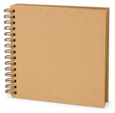 Ringalbum für Scrapbooking, 30 Blatt Kraftpapier, 30,5x30,5 cm