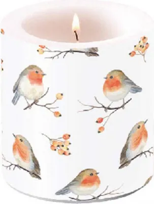 Produktbild von ab 30.11.23 - Weihnachten – Kerze klein – Candle small – Format: Ø