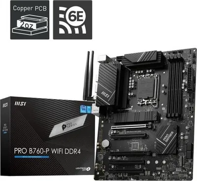 Zdjęcie produktu dla Motherboard - MSI - PRO B760-P WIFI DDR4