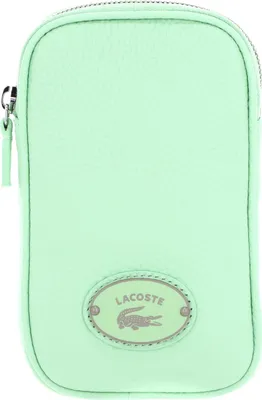 Immagine prodotto di LACOSTE Pelle borsa per cellulare Origin Croc Phone Holder Ash menta