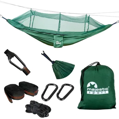 Zdjęcie produktu dla Majestic Sport Hamak kempingowy z moskitierą 250 kg 260x140 cm