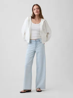 Produktbild von GAP Jeans mit mittelhohem Bund und weitem Bein 25LONG