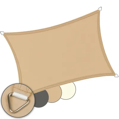 Produktbild von Sonnensegel NYVISun Rechteckig, Farbe:Sand, Größe:3.00 x 5.00 m