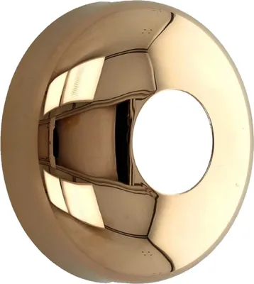 Produktbild von tecuro DESIGN-Hahnrosette (3/8 ) Ø 18 mm x Ø 57 mm x 30 mm - vergoldet