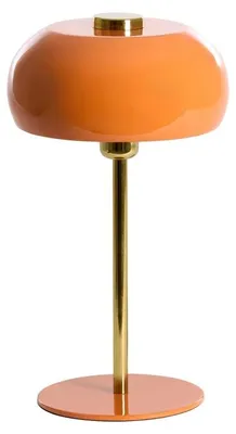 Image de Lampe de table - orange - SURIN - métal - lampe d'ambiance - E27 - 1890190 - Light & Living