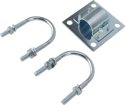 Obrázek produktu pro Držák anténního stožáru Stabilní podpora Flexibilní nastavení Držák anténního stožáru z hliníkové slitiny pro střešní stěnu Set 1