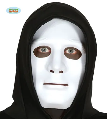 Obrázek produktu pro Maska bílá DNB - HOROR - HALLOWEEN