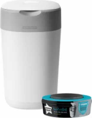 Produktbild von TOMMEE TIPPEE Plienkový kôš Twist&Click Sangenic biely