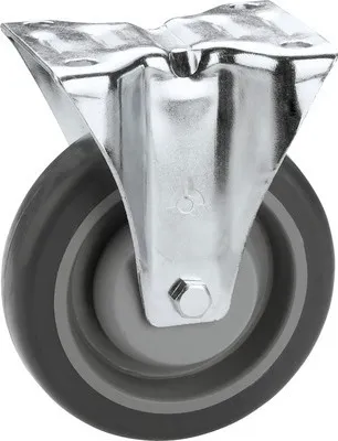 Produktbild von Tarrox Transport-Geräte-Bockrolle, bis 140 kg, 80 x 108 x 32 mm