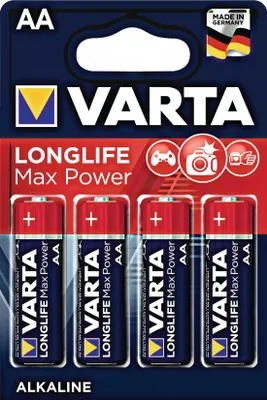 Produktbild von VARTA LONGLIFE Max Power AA Blister 4 (DE)