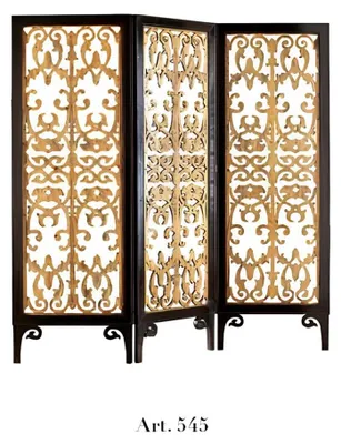Produktbild von Klassischer Art Deco Raumteiler Italienische Einrichtung Dekoration Trennwand