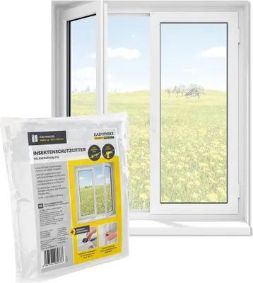 Immagine prodotto di EASYmaxx Insect Protect Zanzariera - per finestre fino a 150x180 cm - Velcro