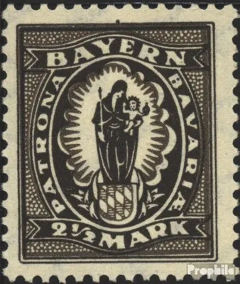 Produktbild von Briefmarken Bayern 1920 Mi 191 postfrisch Abschiedsserie