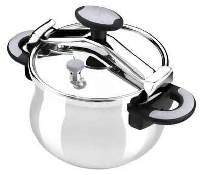 Schnellkochtopf 11 L Edelstahl 18/10 mit Steckdeckel