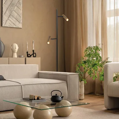 Immagine prodotto di Lampada da terra - bronzo nero - Lumo - metallo - lampada di design - LED - 4608BR - Mexlite
