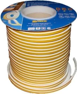 Immagine prodotto di Guarnizioni autoadesive per porte e finestre 9x4mm TIPO E marrone 150M