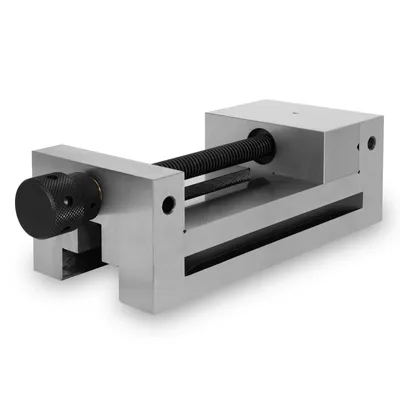 Immagine prodotto di Morsa di precisione EBERTH con mandrino, larghezza ganasce 150 mm, forza di serraggio massima 175 mm, altezza ganasce 50 mm, in acciaio robusto, professionale