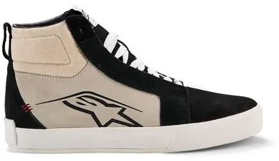 Image de Alpinestars Ride-63, bottes de moto en cuir, beige et noir, taille EU 41. Beige et noir, taille EU 41