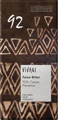 Obrázek produktu pro Vivani 285947, Tmavá čokoláda, 80 g, 2674 kJ, 648 kcal, 59,4 g, 13,1 g