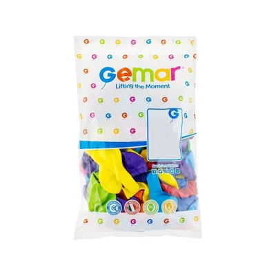 Immagine prodotto di Palloncini Gemar Mix Pastello G90 26cm 100 pezzi