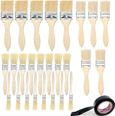 Produktbild von Flachstiftset - 26 Teile - Für Malerei - Verschiedene Breiten