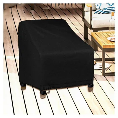 Produktbild von Terrassenstuhlbezüge - 2er-Set Wasserdichte Abdeckung für Schwenksessel - 420D Möbelschutz Bezug 80 x 85 x 92 cm für Garten, Balkon, Terrasse, Rasen