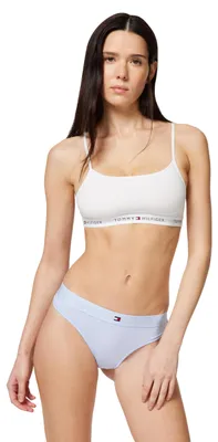 Produktbild von Tommy Hilfiger Damen String Tanga, Blau (Sweet Blue), S