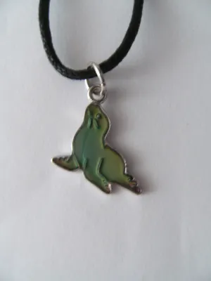 Produktbild von Stimmungskette Robbe, Kette Anhänger Modeschmuck Ketten Geschenke Schmuck Seehund