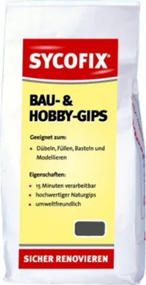 Produktbild von Sycofix - Bau- und Hobbygips 5 kg