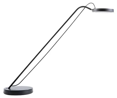 LED-Tischleuchte, dimmbar, Touchschalter, schwarz, 6,5 W