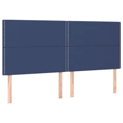 Zdjęcie produktu dla VidaXL 3116220, Niebieski, Poliester, Drewno, 2000 mm, 118 cm, 128 cm, 50 mm