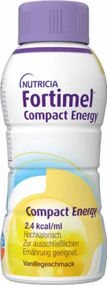 Produktbild von Fortimel Compact Energy Erdbeere 8X4X300 ml